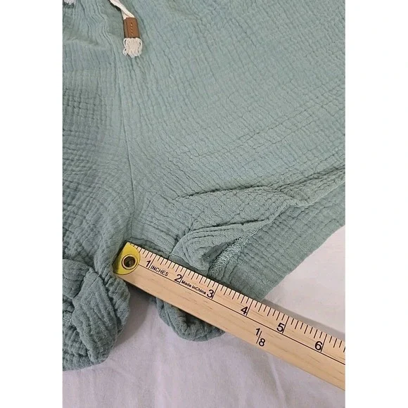 Paradise Women's Large Sage Green Shorts Set - Picture 10 of 14